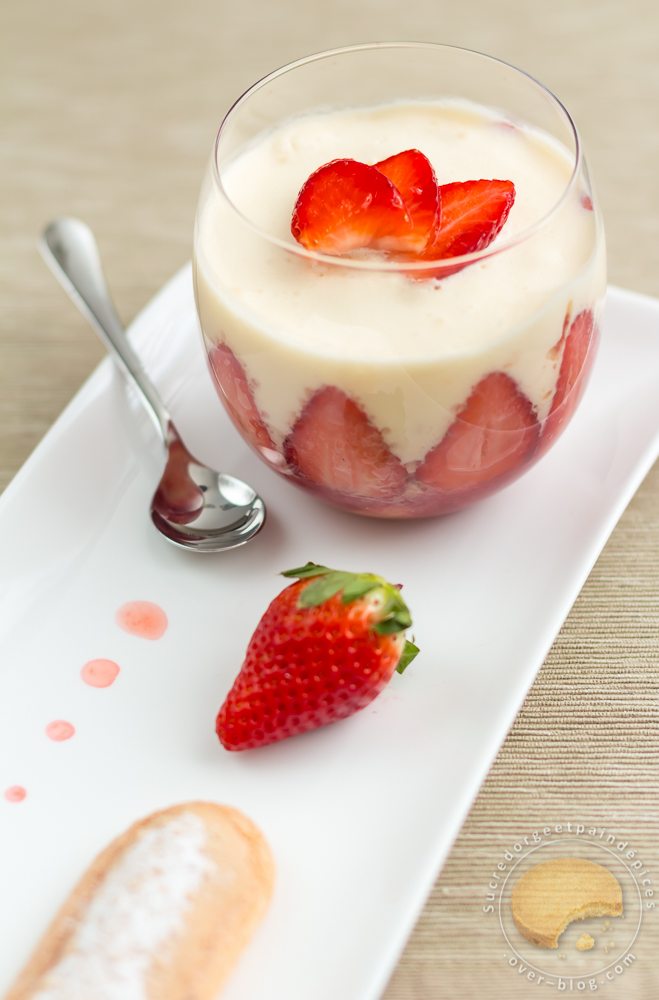 recette tiramisu fraise blog