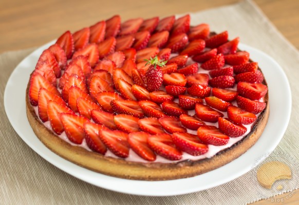 Cuisine – macarons – fraise – tarte