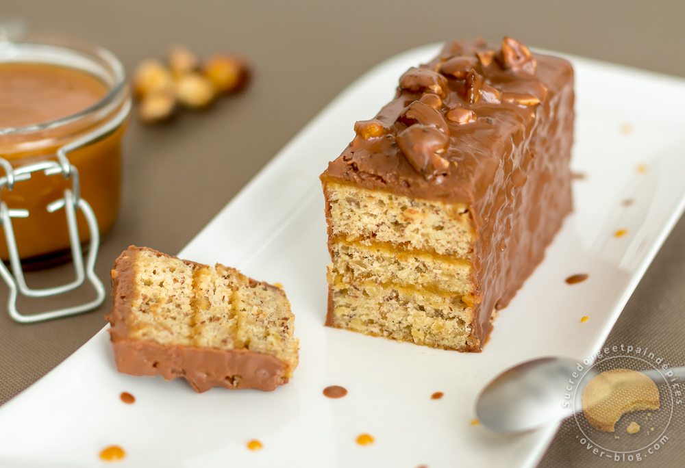 Recette gâteau chocolat et caramel au beurre salé - Marie Claire